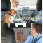 PETRAVEL Dog Car Seat Cover Waterproof Pet Travel Dog Carrier Hammock Car Rear Back Seat Protector Mat Safety Carrier For Dogs - Outdoor Pros Shop