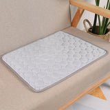 Extra Large Dog Cooling Mat Summer Pet Cold Bed Breathable Durable Ice Pad for Small Big Dogs Cats - Light Blue Gray Brown Pink - Outdoor Pros Shop