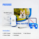 ‌4G Dog Cat GPS Tracker for Pets - Waterproof Smart Locator with App, Live Tracking & Light/Sound Search, Free Trial Included - Outdoor Pros Shop