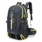 40L Water Resistant Travel Backpack Camping Hiking Laptop Daypack Trekking Climbing Back Bags For Men Women Hiking Supplies - Outdoor Pros Shop