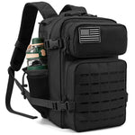 25L Tactical Backpack Bag For Outdoor Fitness  For Women/Men EDC Hiking Survival Rucksack With Bottle Holder - Outdoor Pros Shop
