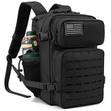 25L Tactical Backpack Bag For Outdoor Fitness  For Women/Men EDC Hiking Survival Rucksack With Bottle Holder - Outdoor Pros Shop
