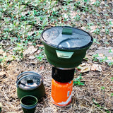 Outdoor Silicone Water Kettle Camping Folding Pot Portable Camping Cookware Picnic Stirfry Heat-Resistant Pot Cool Camping Gear - Outdoor Pros Shop