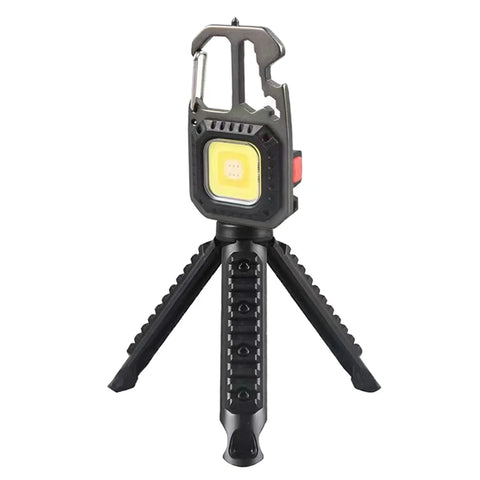 1Pc Camping Light Tripod For Mini LED Light Pocket Keychain Flashlight Light Stand Emergency Outdoor Supplies - Outdoor Pros Shop
