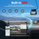 Dash Camera Front and Rear 4k Dash Cam  Drive Recorder for Wi Fi GPS Car Dvr for 24H Parking Mode Black Box for Car - Outdoor Pros Shop