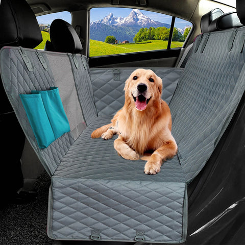 PETRAVEL Dog Car Seat Cover Waterproof Pet Travel Dog Carrier Hammock Car Rear Back Seat Protector Mat Safety Carrier For Dogs - Outdoor Pros Shop