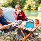 Outdoor Silicone Water Kettle Camping Folding Pot Portable Camping Cookware Picnic Stirfry Heat-Resistant Pot Cool Camping Gear - Outdoor Pros Shop