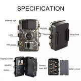 Wildlife Scouting 1080P Screen Hunting Trail Camera 16MP 0.7s Trigger Times Outdoor Wildlife Photo Traps Infrared Night Vision - Outdoor Pros Shop