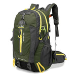 40L Water Resistant Travel Backpack Camping Hiking Laptop Daypack Trekking Climbing Back Bags For Men Women Hiking Supplies - Outdoor Pros Shop