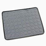 Extra Large Dog Cooling Mat Summer Pet Cold Bed Breathable Durable Ice Pad for Small Big Dogs Cats - Light Blue Gray Brown Pink - Outdoor Pros Shop