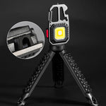 1Pc Camping Light Tripod For Mini LED Light Pocket Keychain Flashlight Light Stand Emergency Outdoor Supplies - Outdoor Pros Shop