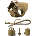 Tactical Military Vest Pet German Shepherd Golden Retriever Tactical  Training Dog Harness and Leash Set For All Breeds Dogs - Outdoor Pros Shop