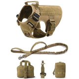 Tactical Military Vest Pet German Shepherd Golden Retriever Tactical  Training Dog Harness and Leash Set For All Breeds Dogs - Outdoor Pros Shop