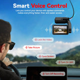 Dash Camera Front and Rear 4k Dash Cam  Drive Recorder for Wi Fi GPS Car Dvr for 24H Parking Mode Black Box for Car - Outdoor Pros Shop
