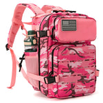 25L Tactical Backpack Bag For Outdoor Fitness  For Women/Men EDC Hiking Survival Rucksack With Bottle Holder - Outdoor Pros Shop