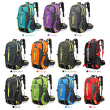 40L Water Resistant Travel Backpack Camping Hiking Laptop Daypack Trekking Climbing Back Bags For Men Women Hiking Supplies - Outdoor Pros Shop