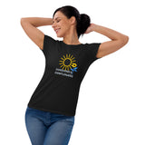 Sunshine and Sunflowers Women's short sleeve t-shirt - Outdoor Pros Shop