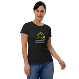 Sunshine and Sunflowers Women's short sleeve t-shirt - Outdoor Pros Shop