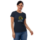 Sunshine and Sunflowers Women's short sleeve t-shirt - Outdoor Pros Shop