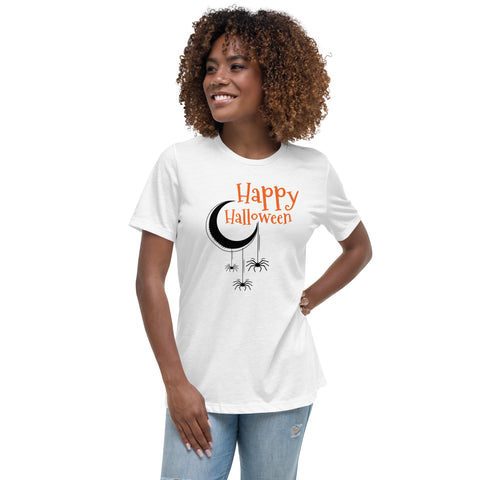 Women's Happy Halloween Spiders - Outdoor Pros Shop