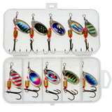 Metal Spoon Spinner Fishing Lure 10pcs Set - Outdoor Pros Shop