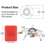 Camping Gas Burner Wind Proof Stove - Outdoor Pros Shop