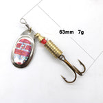 Metal Spoon Spinner Fishing Lure 10pcs Set - Outdoor Pros Shop