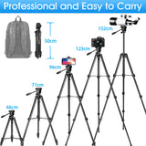 Phone Tripod with Phone Holder & Lamp;  Remote - Outdoor Pros Shop